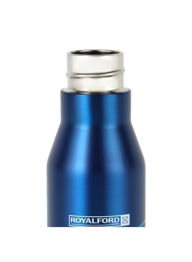 Royalford 720 Ml/24Oz Double Wall Stainless Steel Vacuum Bottle, Ss 304 Inner Pot, Hot, Cold, Multi Color, Assorted Color, 7.8 X 26.8 Cm - Image 2