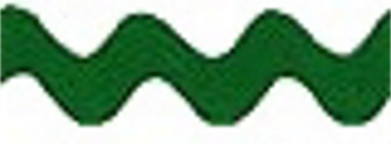 Baby Rickrack 1/4" X4yd, Emerald