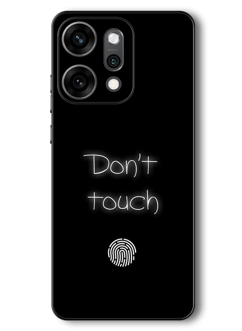 Theodor Case Compatible with Oppo Reno 14 Pro 6.83 Inch Protection Shockproof Bumper Cover Dont touch (2) - Image 1