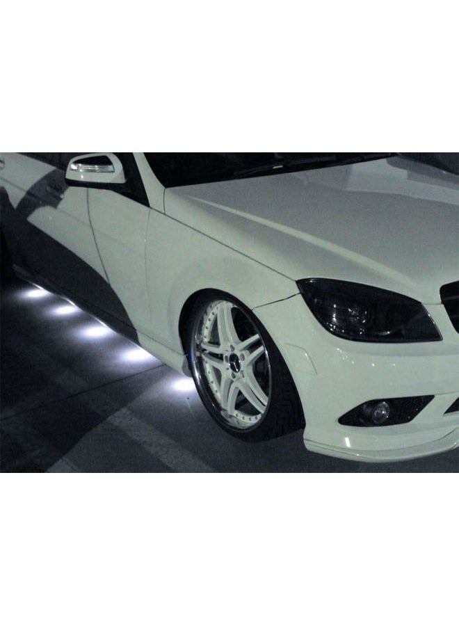iJDMTOY Xenon White 30W High Power Flexible LED Lighting Kit For Daytime Running Lights or Under Car Puddle Lights - Image 4