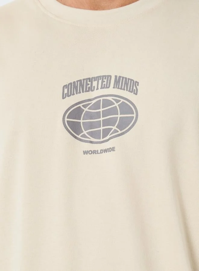 ستايلي اكتيف تيشيرت بلا أكمام بقصة واسعة للرجال