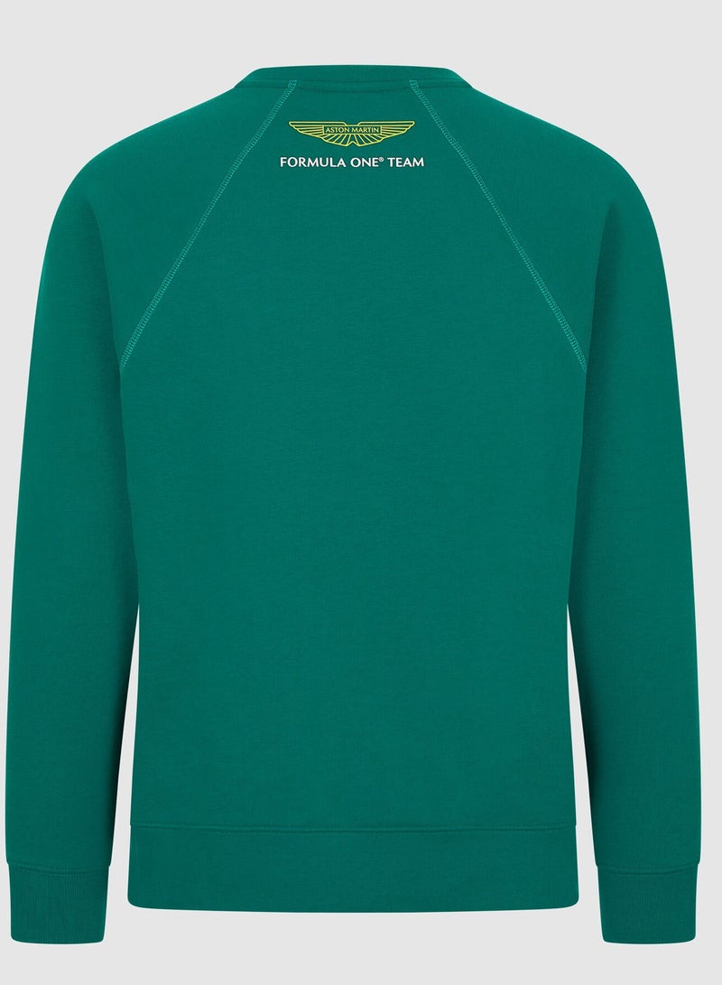 Aston Martin AMF1 FW LOGO CREW SWEAT - Image 2