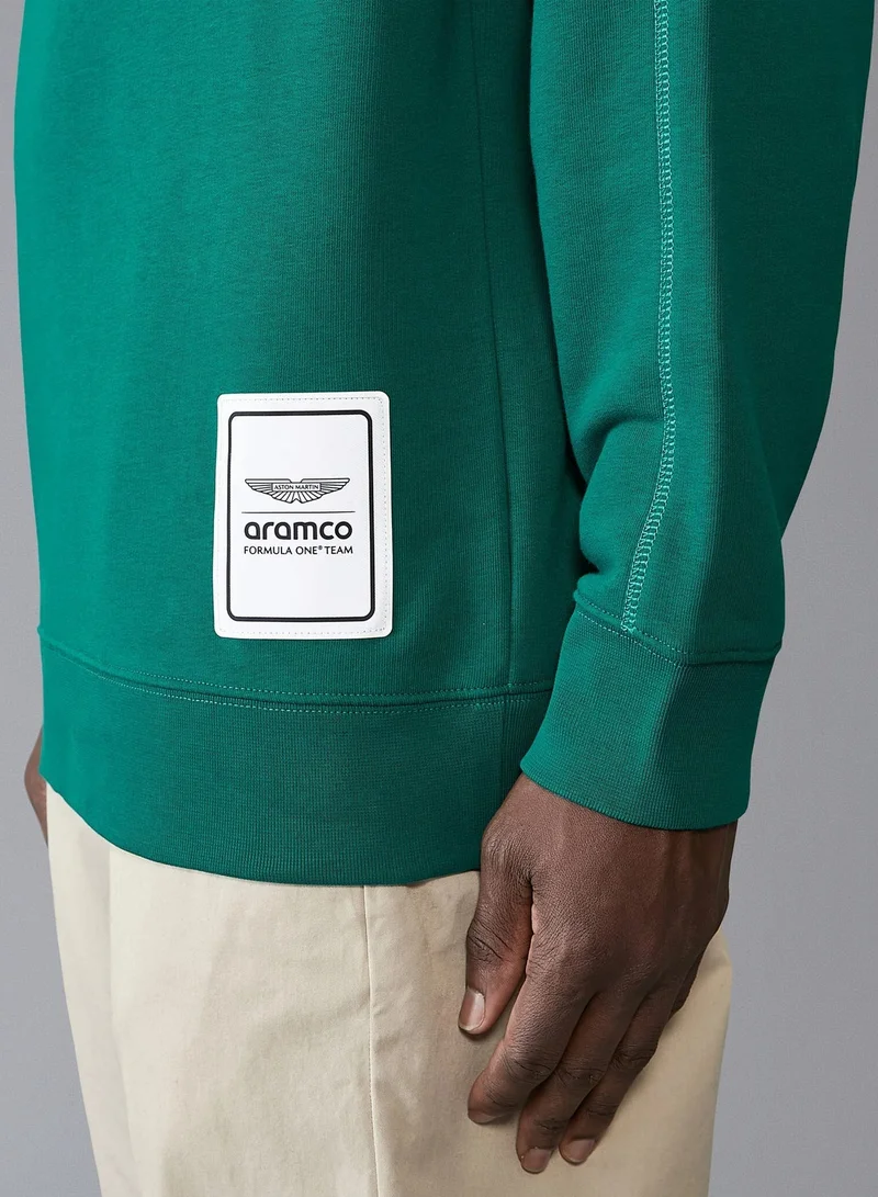 Aston Martin  ASTON MARTIN F1 LOGO CREW SWEAT  | Best Price UAE