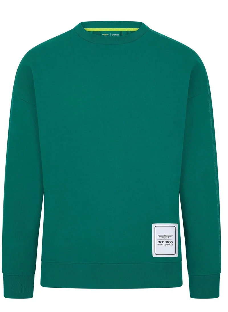 Aston Martin  ASTON MARTIN F1 LOGO CREW SWEAT  | Best Price UAE