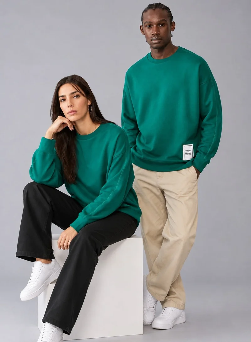 ASTON MARTIN F1 LOGO CREW SWEAT