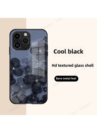 Ins High-grade Flower Apple 14 Phone Case Iphone13 Glass Shell 12 Fresh Suitable For 15promax-Color:Regular Glass Shell-803-Applicable Model:iphone15 Pro Max - pzsku/Z7A7E45DACA4647CE8F70Z/45/1746209463/3c987d95-104b-4990-89bb-3b546681b0e1