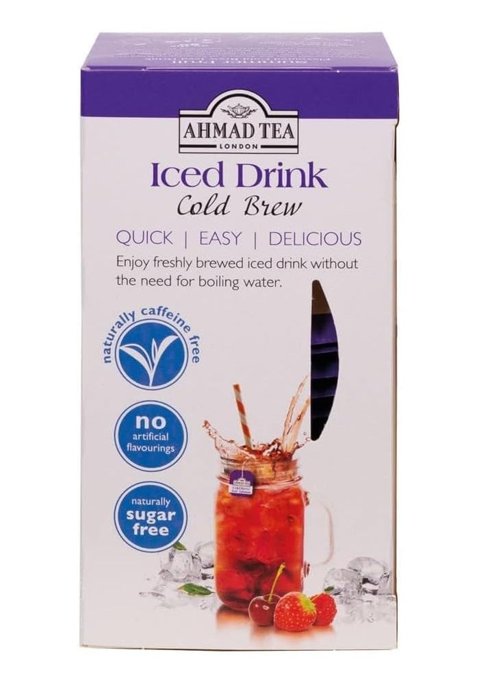 Ahmad Tea Cold Brew Summer Fruits Iced Tea - 20 Foil Tea Bags - Image 5