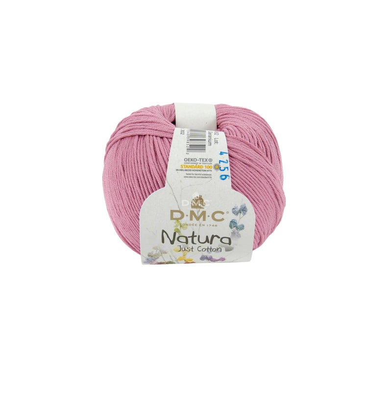 DMC DMC Natura Yarn 100 Cotton Geranium N52 50g