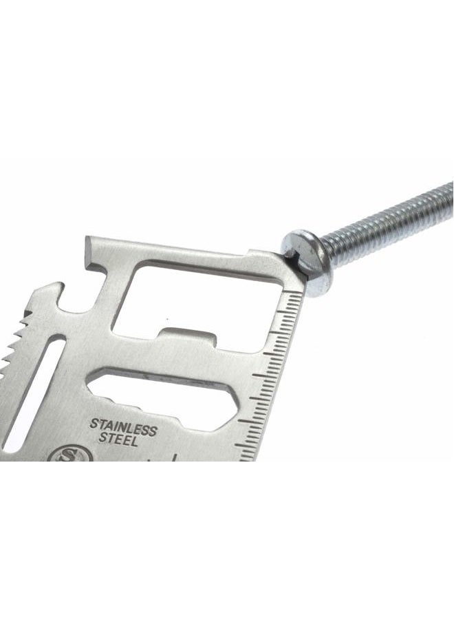 SE 11-Function Stainless Steel Survival Pocket Tool - MT908-1 - Image 5