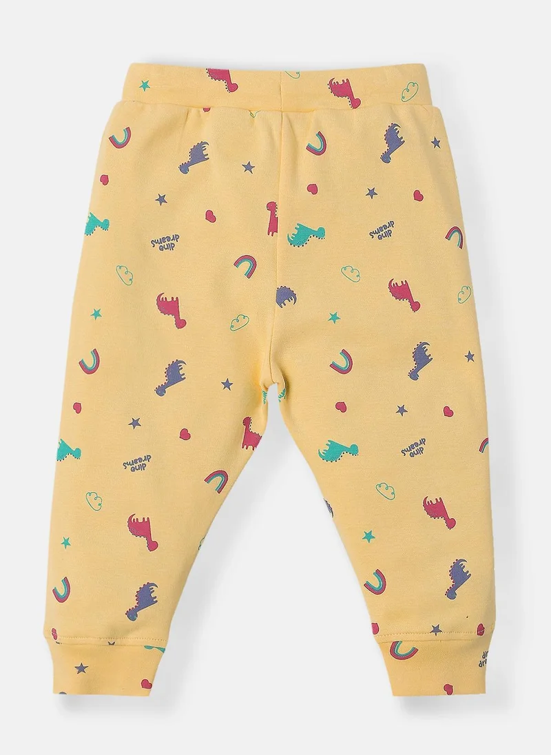 Nautinati Nautinati Infants 100% Cotton Printed Ankle-length Pants