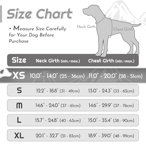 Eagloo Small Dog Harness No Pull, Service Vest with Reflective Strips and Control Handle, Adjustable and Comfortable for Walking, No Choke Pet Harness with 2 Metal Rings, Grey, XS - Image 2