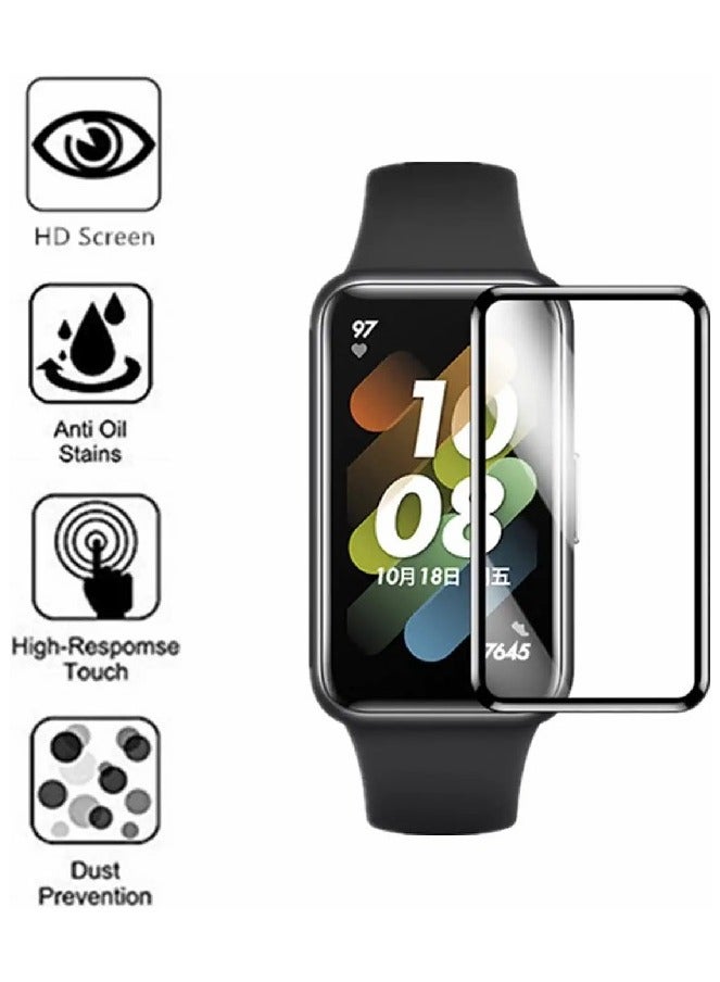 Huawei Band 7 Anti-Scratch HD Clear Soft Film Screen Protector  - Image 1