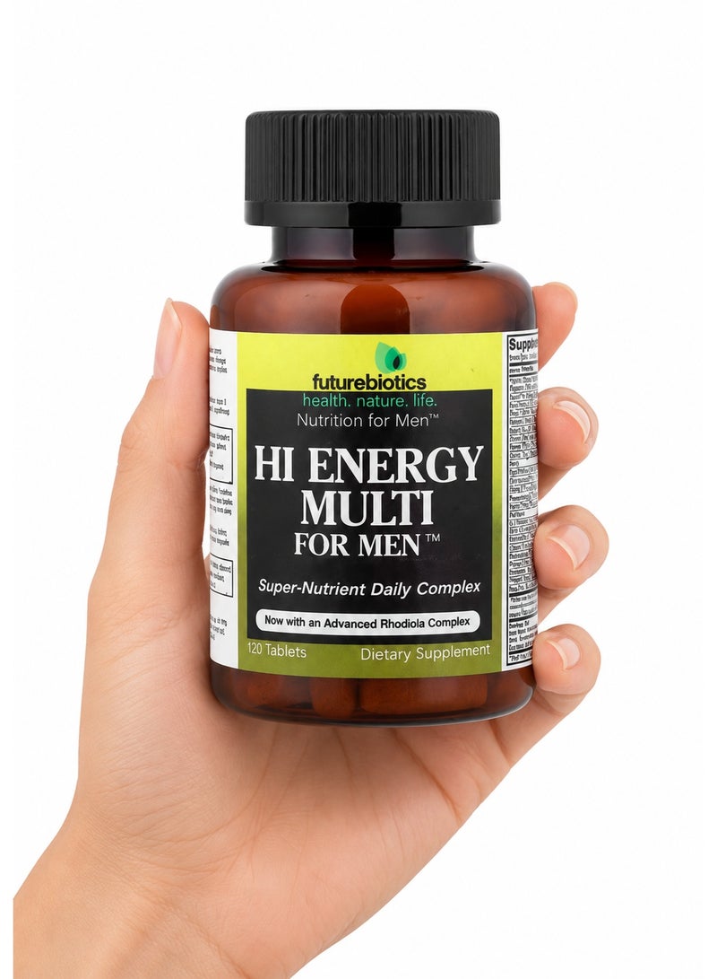Futurebiotics, Hi Energy Multi For Men, 60 Tablets - Image 3
