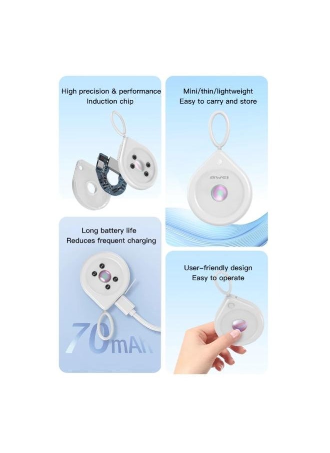 Awei - Awei P80 Mini Portable Camera Detector For Hidden Camera Pinhole Hidden Lens Detect Anti-Peeping - Image 1