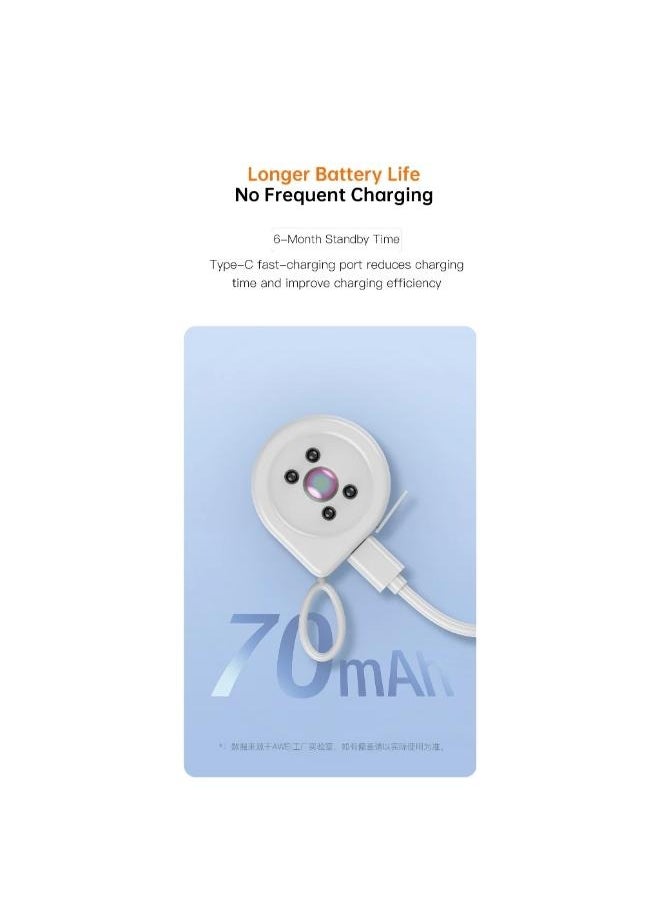 Awei - Awei P80 Mini Portable Camera Detector For Hidden Camera Pinhole Hidden Lens Detect Anti-Peeping - Image 1