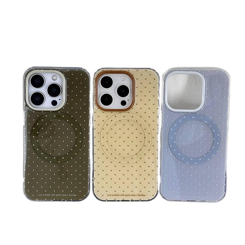 MagSafe Case | Polka Dot | Kickstand | TPU | Cover for iPhone 15 / 15 Plus / 15 Pro / 15 Pro Max - Image 5