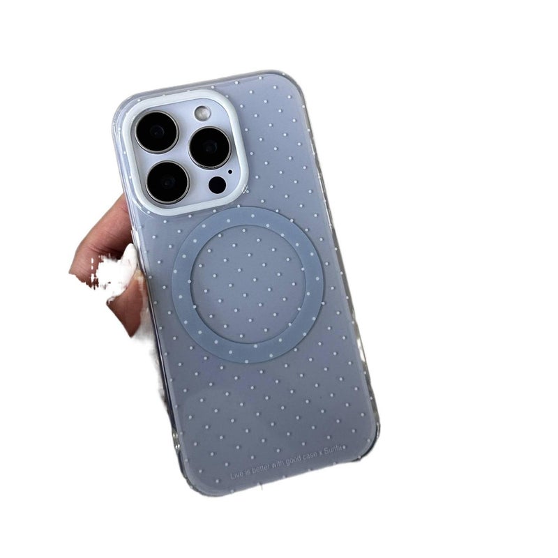 MagSafe Case | Polka Dot | Kickstand | TPU | Cover for iPhone 15 / 15 Plus / 15 Pro / 15 Pro Max - Image 1