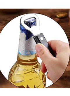 Garlo Bottle Punch Can, Opener Stainless Steel, Beer Bottle Opene,r Punch Bottle Opener with Wood Handle for Manual Bottles Cans  - Image 5