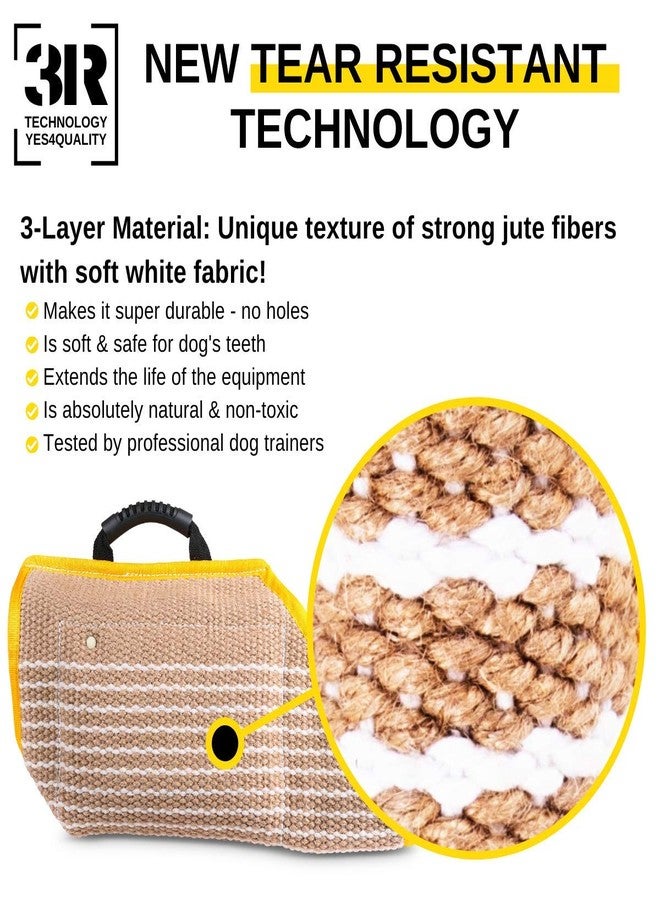 YES4QUALITY Dog Bite Sleeve, Durable Training Equipment for Medium - Large Dogs Like German Shepherds & Pitbulls, Safe & Strong Arm Padded Biting Sleeve for Canine Police & Personal Trainers - Image 5