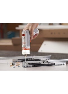 BLACK+DECKER Cordless Universal Hexdriver 3.6V Li Ion Furniture Assembly Tool Kit Patented Chuck Ergonomic Led Charge Indicator Dual Direction Functionality Orange White Bcrta01 B5  - Image 5