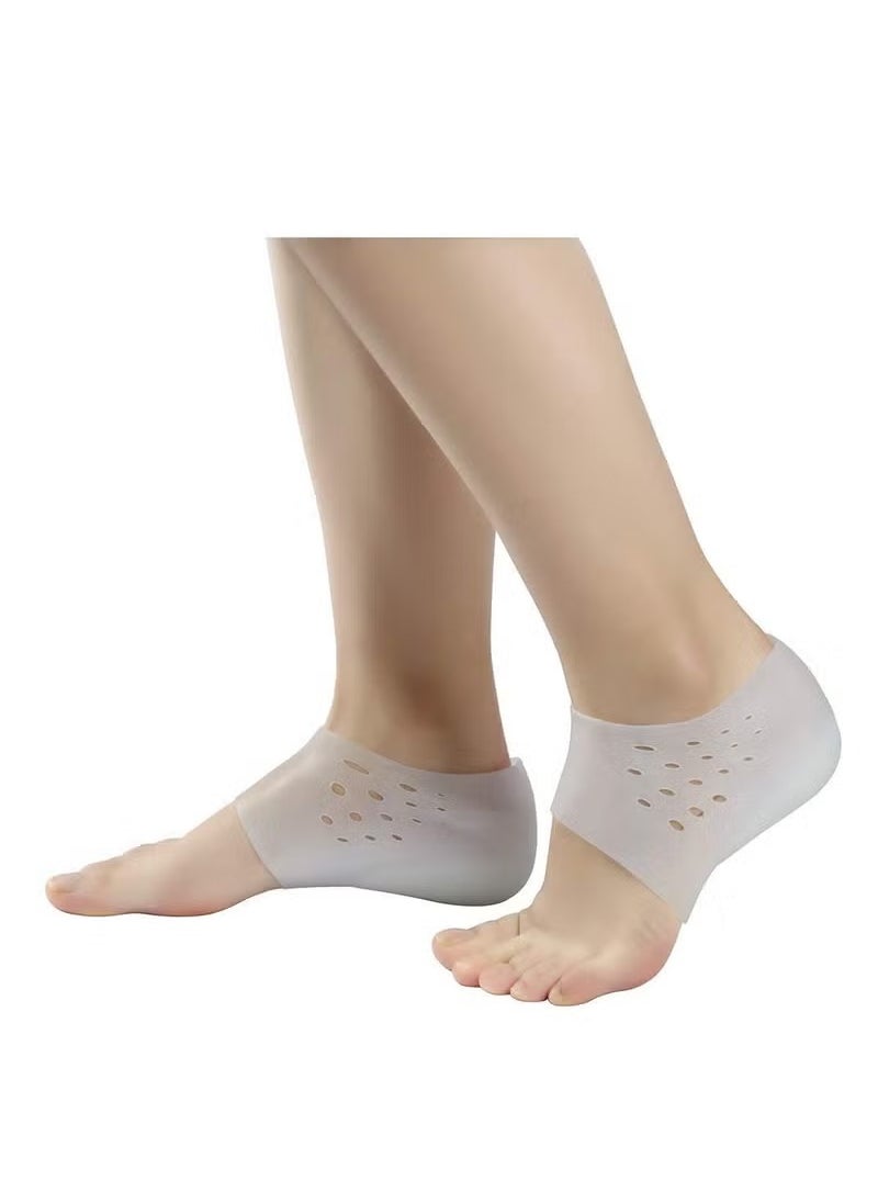 Generic - 2 Pcs 5 cm Invisible Height Increase Insole,  Wearable Cushion Inserts Shoe Soft Heel Lift Insole Leg Lengthen for Men and Women - Image 1