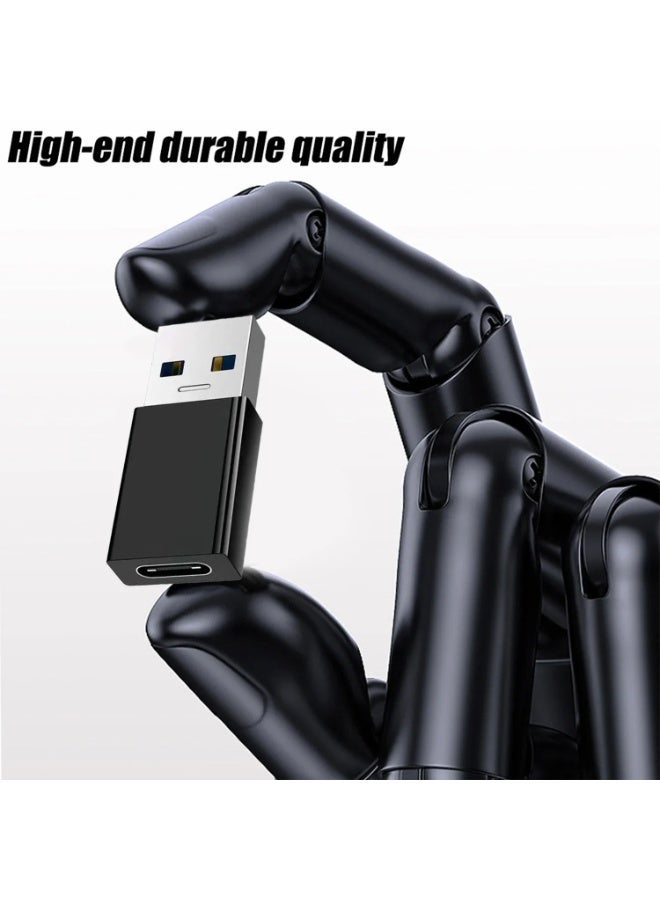 USB-C to USB-A Converter Adapter USB 3.1 10Gbps Fast Data Transfer & Charging Plug and Play Compatible with Laptops, Smartphones, Flash Drives, Keyboards & Mouse - Image 5