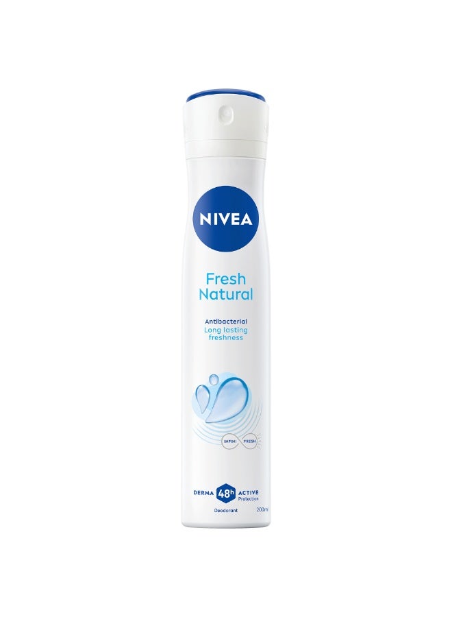 Nivea Fresh Natural Antiperspirant Spray Ocean Extracts - Image 1
