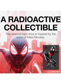 Seagate Products Firecuda 2TB External Hard Drive Compatible with PS4, PS5, Xbox One/Series, PC, Marvel Edition Miles Morales, USB 3.2  - Image 2