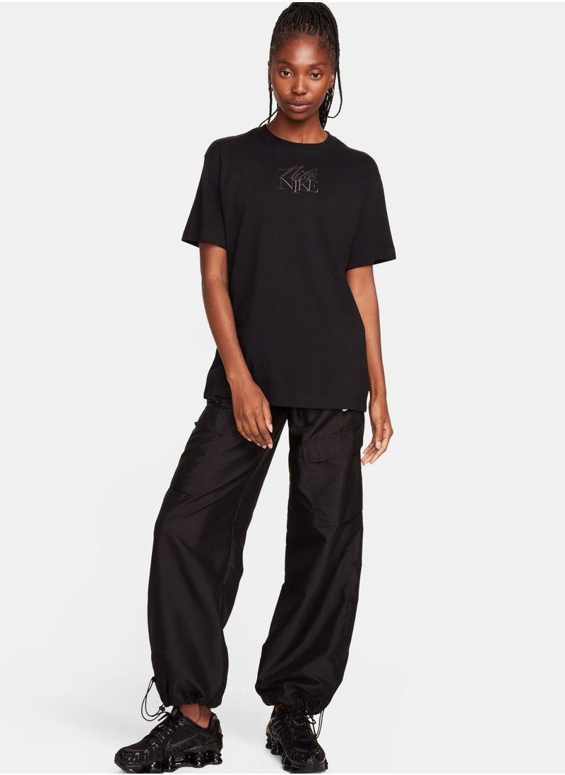Nike - Nsw Monogram Boyfriend T-Shirt - Image 1