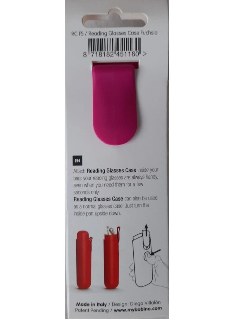 Bobino Reading Glasses Case, Fuchsia - Image 2