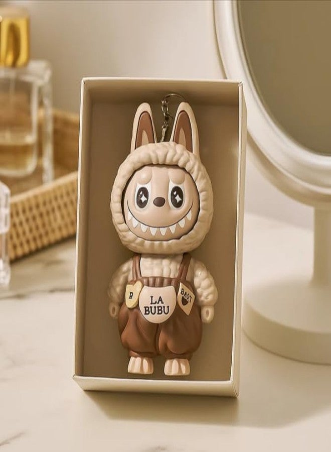 JHEPCOIN Face Changing Doll Keychain Toy - Rubber Cartoon Keyring, Cute Backpack Charm, Bag Pendant, Car Key Holder for Kids - Image 3