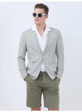 Light Khaki Micro Modern Fit Linen Blend Jacket - pzsku/Z7A7F3ED8583AF193CE9FZ/45/_/1731240884/89c31ca8-6b63-49a9-b926-f327133c3777