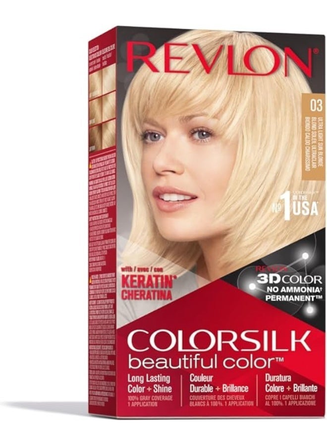 ريفلون صبغة شعر كلر سيلك - أشقر شمسي خفيف 03 - Image 1