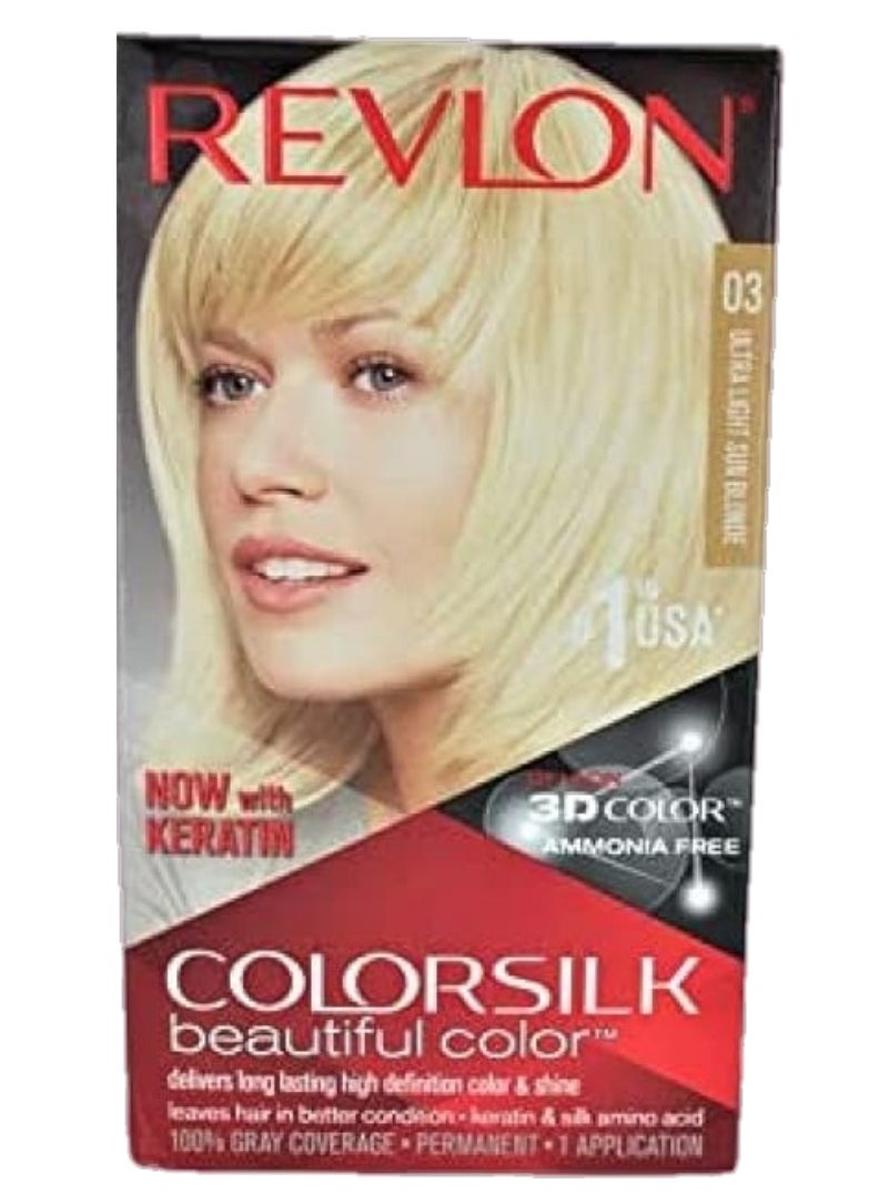 Revlon Revlon Color Silk - Ultralight Sun Blonde 03  - Image 1