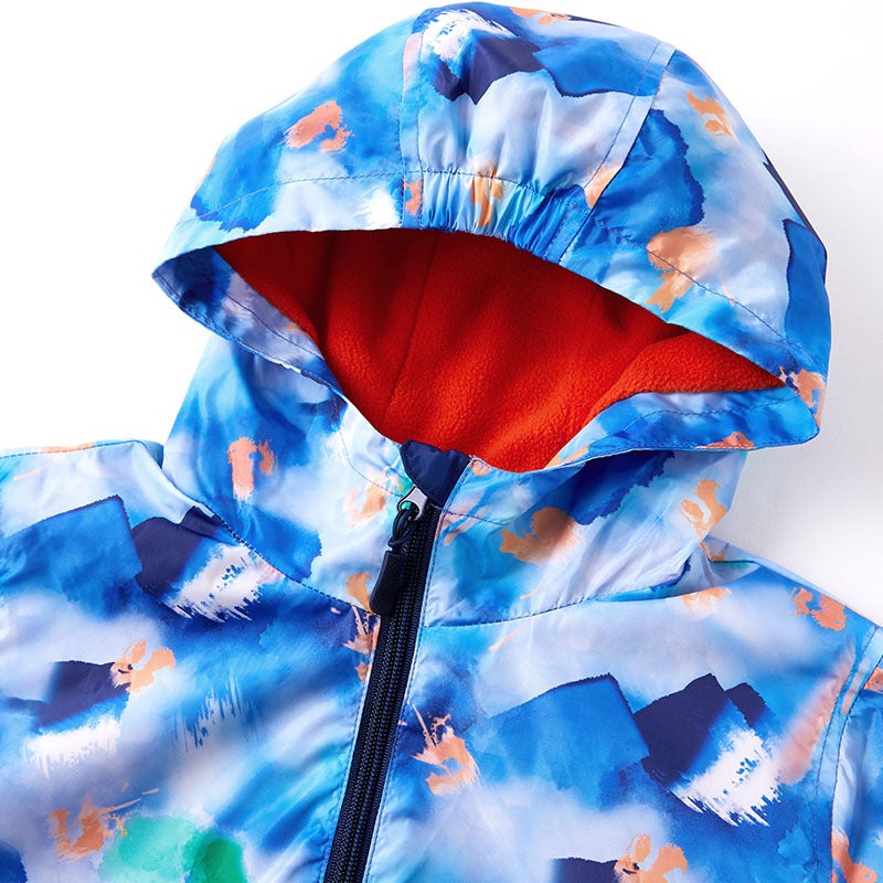Special Boys' Windproof And Warm Jacket Children'S Outdoor Sports Windbreaker Children'S Stitching Jacket - Image 4