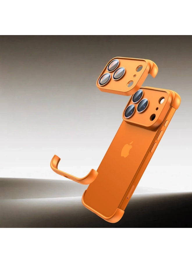 general iPhone 17 Pro Max Case with Bezel-Free Corner Pads Lens Protector  Drop-Proof Frame Precision Fit Slim  Lightweight Protection