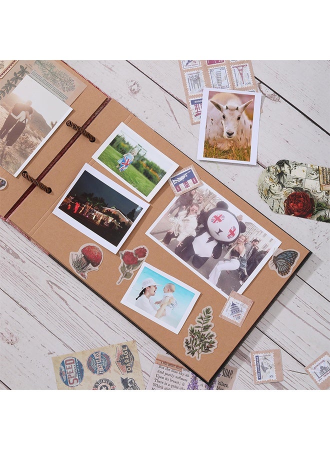يلا جوي ألبوم الصور Scrapbook ، كتاب المغامرة لدينا ، الكلمات المنقوشة فيلم الغلاف الصلب حتى السفر Scrapbook للذكرى السنوية ، حفل الزفاف ، السفر ، دش الطفل ، إلخ (كتاب المغامرة الرجعية) - Image 3