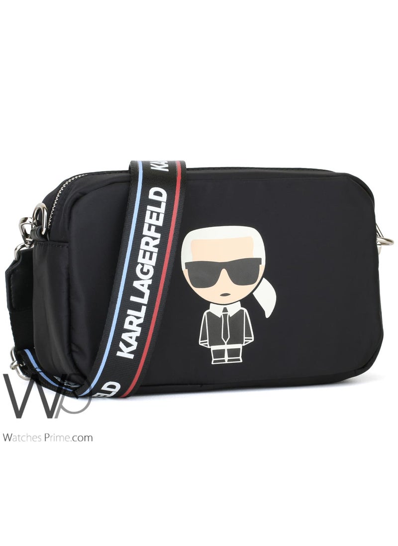 Karl Lagerfeld Karl Lagerfeld Handbag Black Crossbody Wash Bag  - Image 4