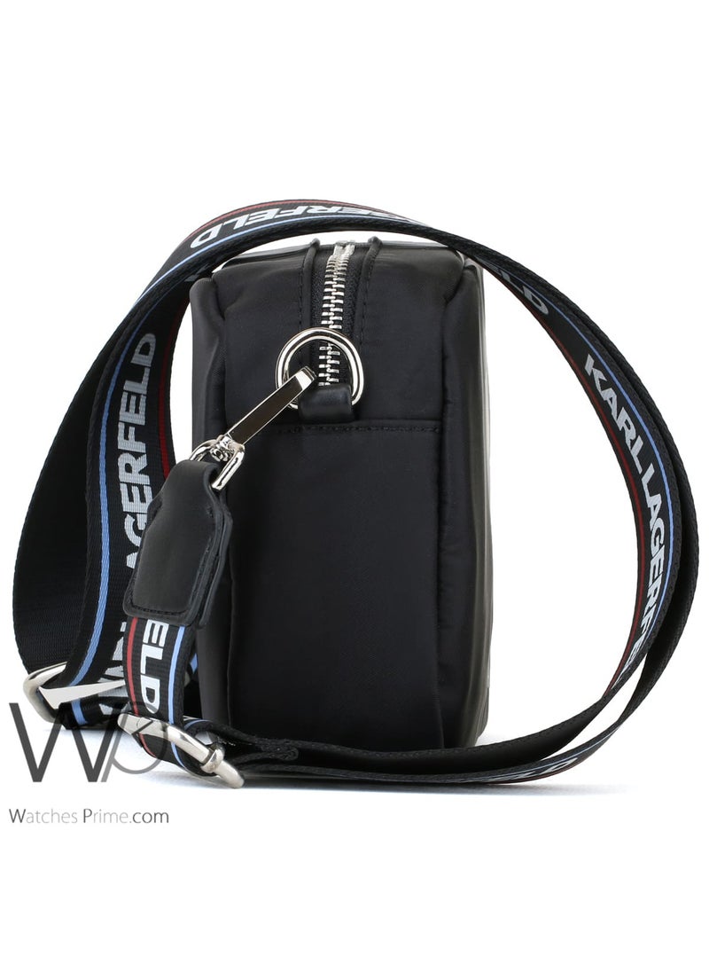 Karl Lagerfeld - Karl Lagerfeld Handbag Black Crossbody Wash Bag - Image 1