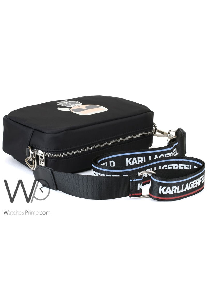 Karl Lagerfeld - Karl Lagerfeld Handbag Black Crossbody Wash Bag - Image 1