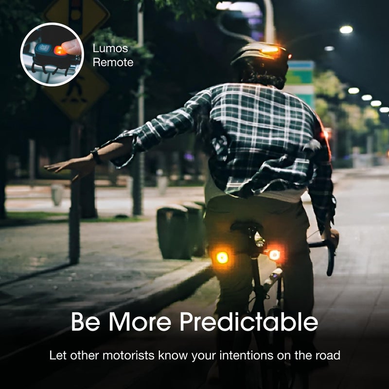 Lumos Firefly Smart Bike Light System - Sync Front & Rear LED Light, Custom Brightness, Flash Pattern, Day/Night Mode, Turn Signals, Brake Lights, Bicycle Accessories for Night Riding - Image 4