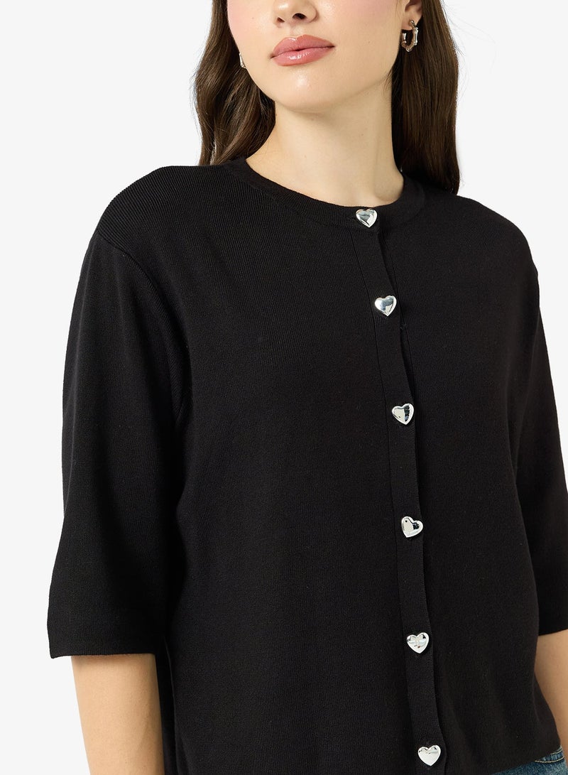 ONLY Casual Buttoned Cardigan - Image 3