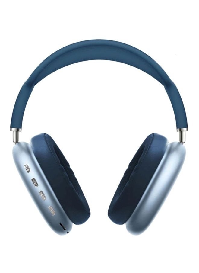 Generic - P9 Bluetooth Over-Ear Headphones Blue - Image 1