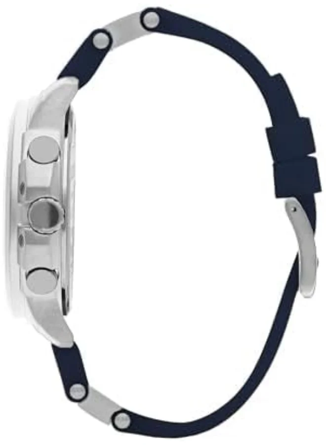 سلازنجر SLAZENGER Men's Watch, Multi Function Display and Silicone Strap - SL.9.2212.2.05, Blue
