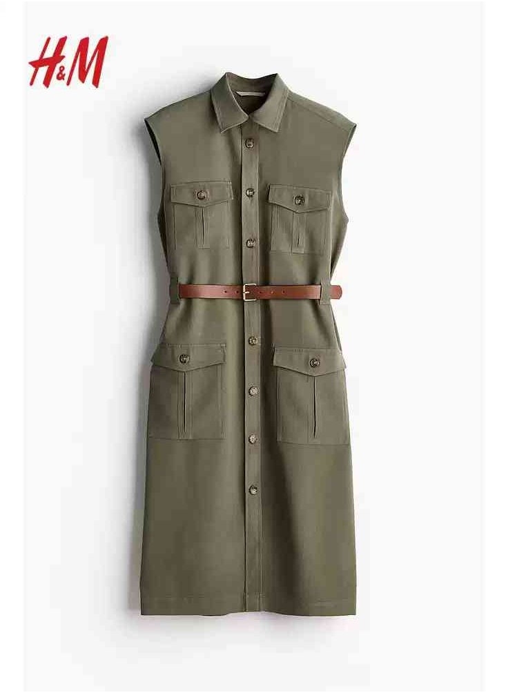 H and M - HM Women's New Loose Lightweight Comfortable And Fashionable Dress - Image 1