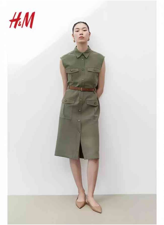 H and M - HM Women's New Loose Lightweight Comfortable And Fashionable Dress - Image 1
