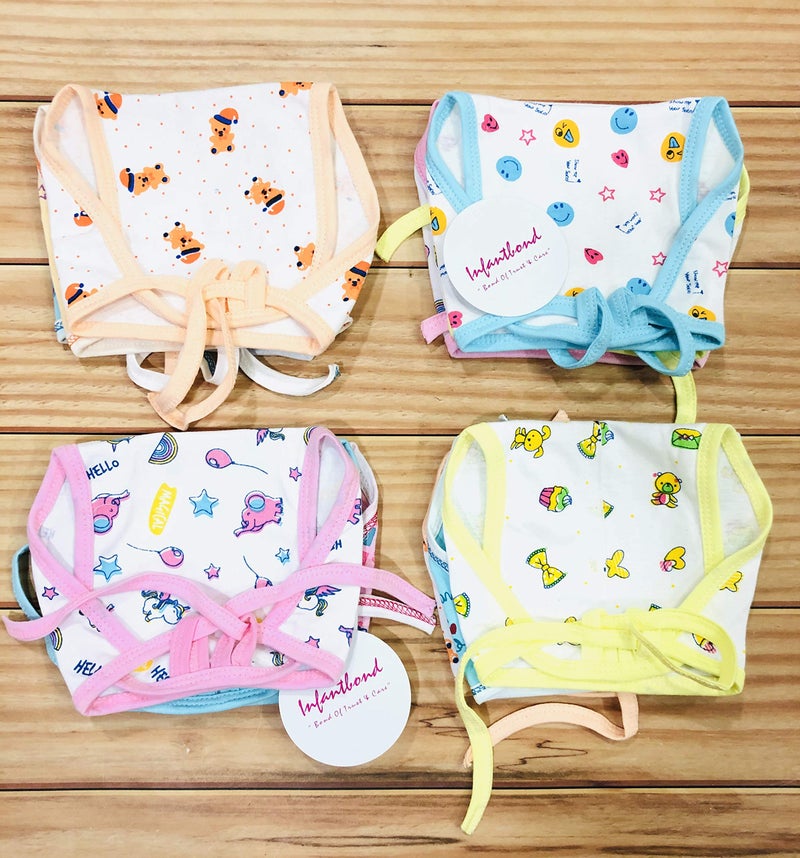 Infantbond Baby Super Soft Cotton Single Layer Cloth Nappies(0-4 Months) (Pack Of 6) - Image 5