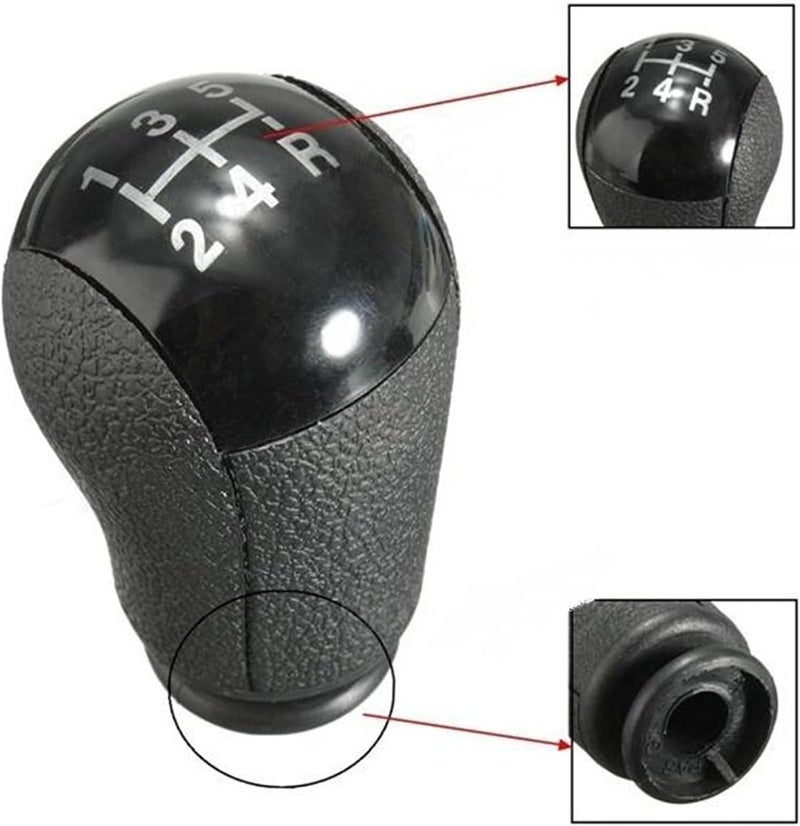Yurefax 5-Speed Gear Shift Knob for Ford Vehicles - Image 5