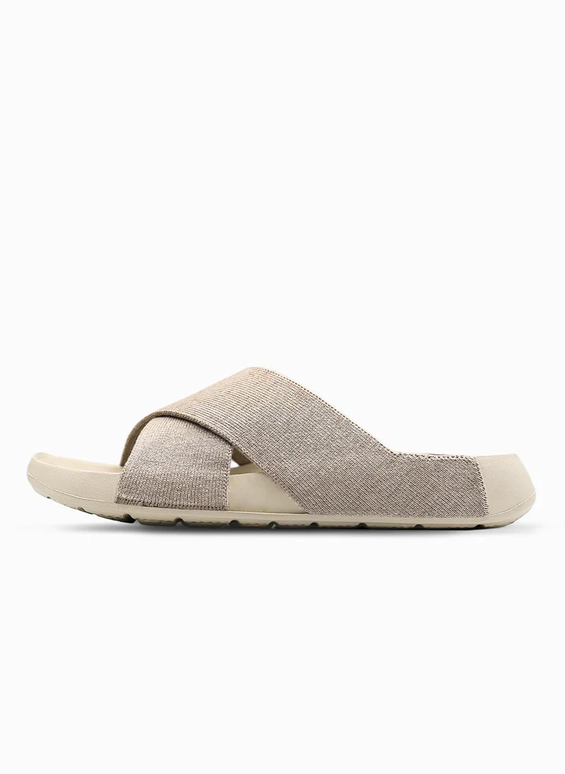 Duozoulu Aqua Cross Wool Slide Sandals