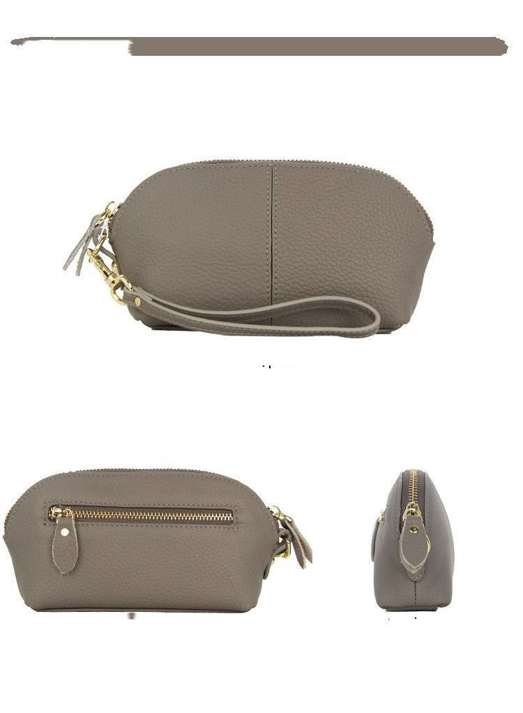 Shell Fashion Casual Leather Women's Bag Grey